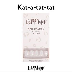 Kat a tat tat red aspen nail dashes
